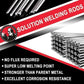 ⭐ 50% korting! Lage-temperatuur lasstaven – fluxkern, geen lasapparaat nodig. Repareer metaal snel & sterk met alleen een brander! 🔥🛠️