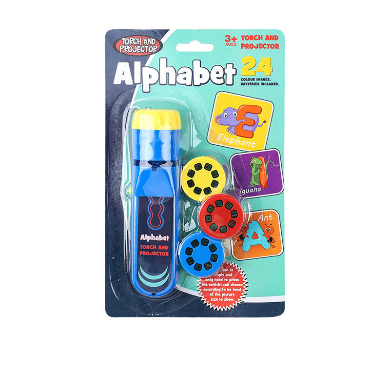 🎁✨ Koop 1 krijg 1 gratis🎁✨🔥 50% KORTING ! ✨ Educatief Projectiespeelgoed - 10 Thema's, Verstelbare Lens, Zaklamp en Projector Combinatie 🎮✨