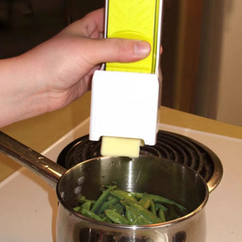 🧀🧈 Handmatige Boter & Kaas Snijder – RVS Antiaanbak Messen, Ergonomisch Grip & Snelle Snijding (Keuken Must-Have!)