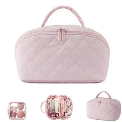 Grote draagbare make-uptas met handvat