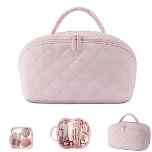 Grote draagbare make-uptas met handvat