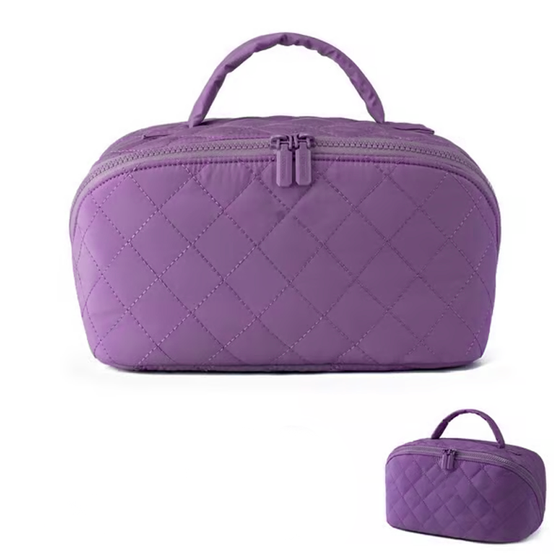 Grote draagbare make-uptas met handvat