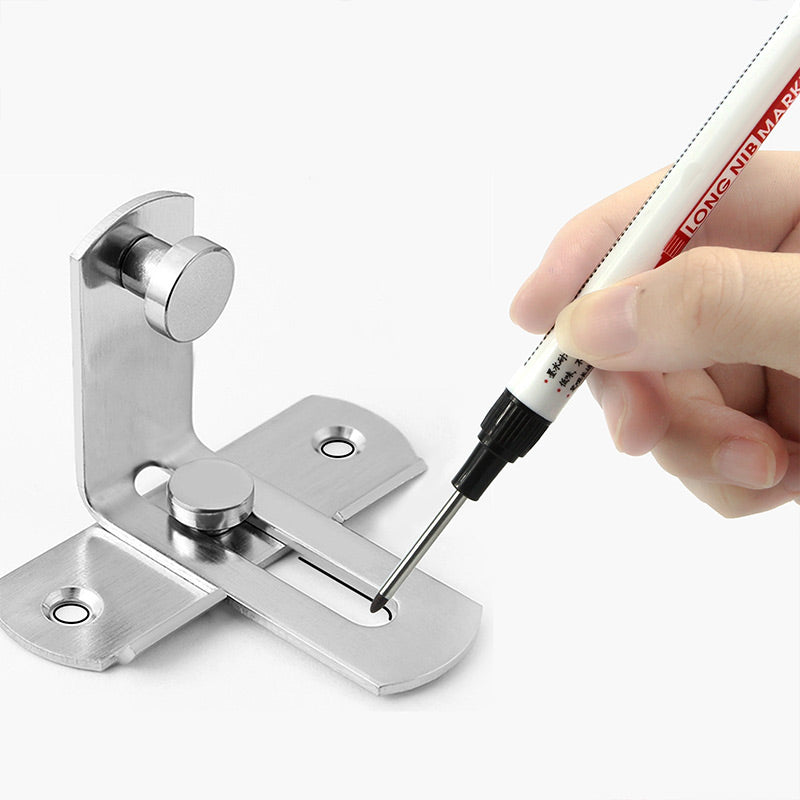 💖2025 Hot Sale💖 Markeerstift met lange punt 🖍️Op oliebasis en sneldrogend