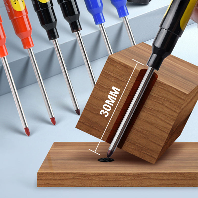 💖2025 Hot Sale💖 Markeerstift met lange punt 🖍️Op oliebasis en sneldrogend