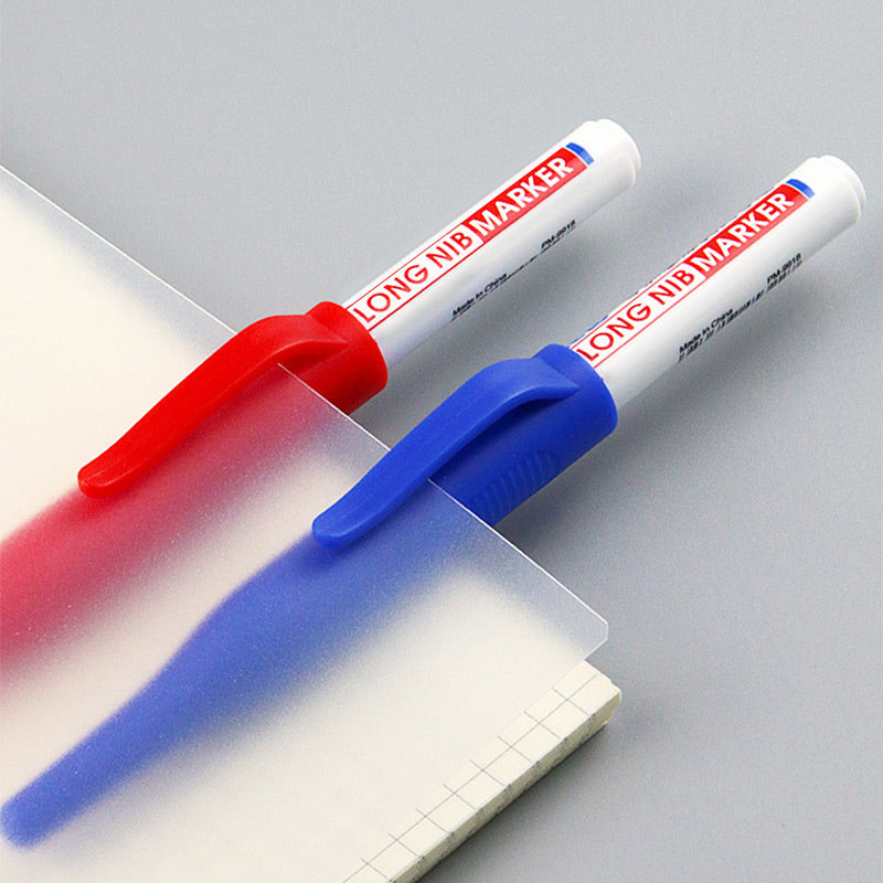 💖2025 Hot Sale💖 Markeerstift met lange punt 🖍️Op oliebasis en sneldrogend