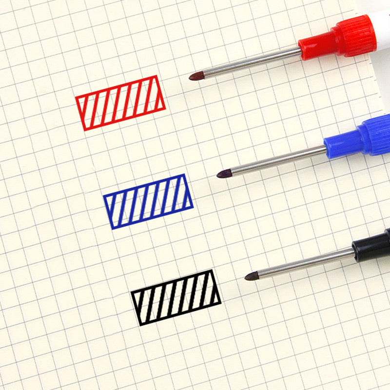 💖2025 Hot Sale💖 Markeerstift met lange punt 🖍️Op oliebasis en sneldrogend