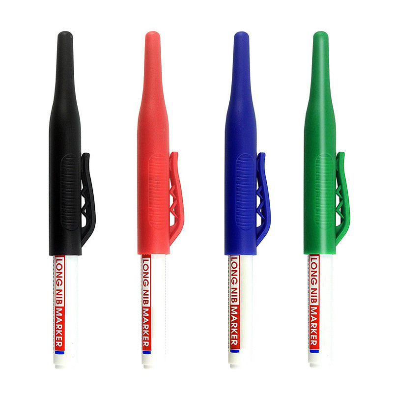 💖2025 Hot Sale💖 Markeerstift met lange punt 🖍️Op oliebasis en sneldrogend