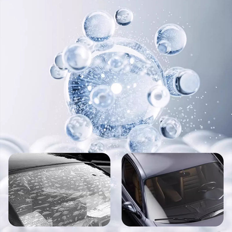 Waterafstotende spray voor autoruiten