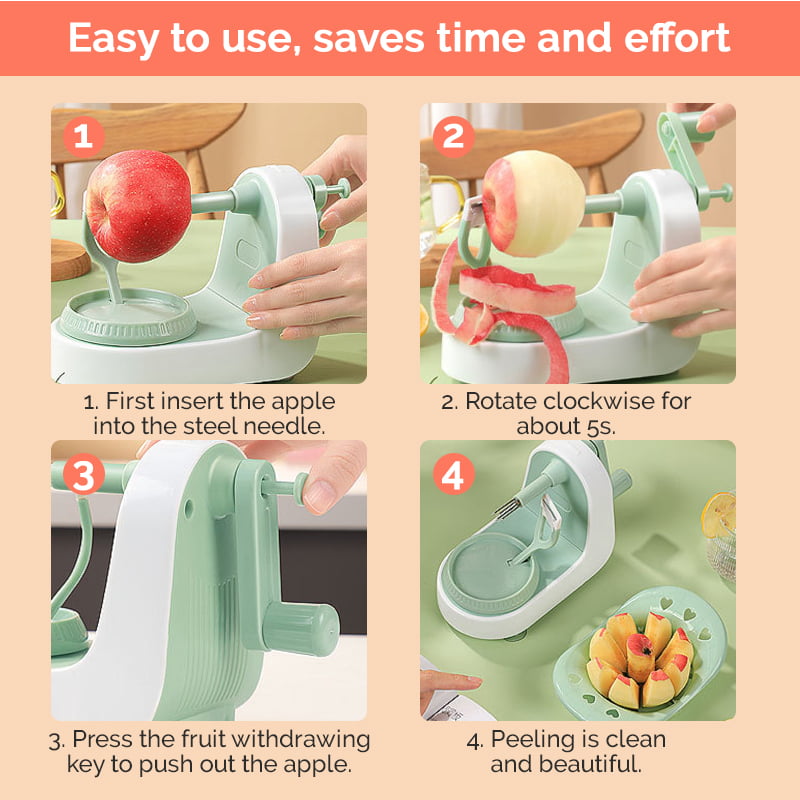 💥Kerstuitverkoop 50% KORTING🍎Multi-Fruit Peeler 2.0 ✨De keukenhulp die iedereen wil! Moeiteloos schillen🎄