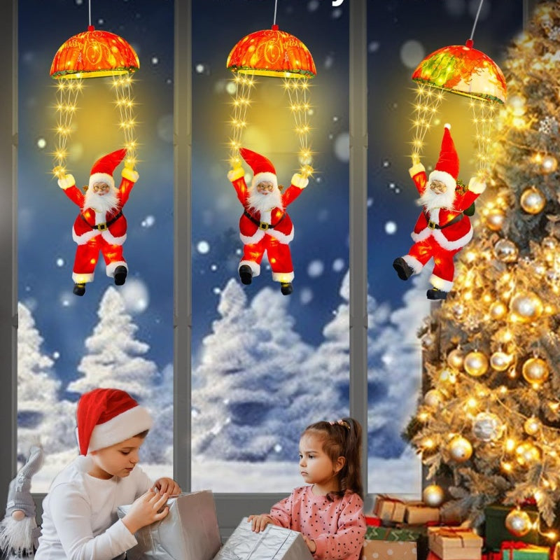 Kerstmis Kerstman Parachute Licht