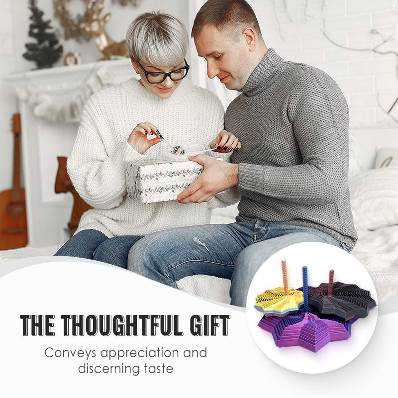 Visuele magie Geometrische spiraaltoren Fidget