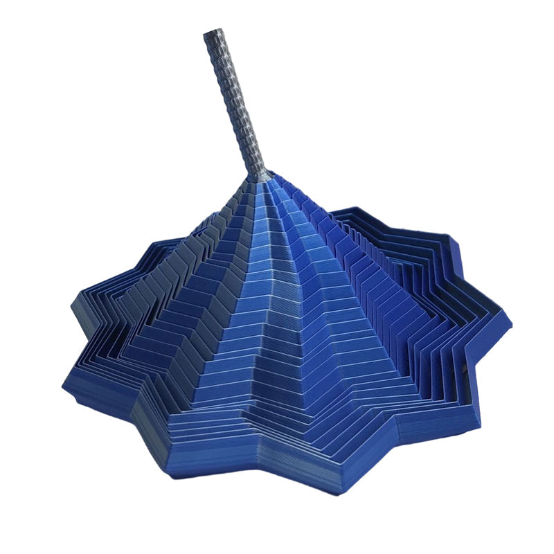 Visuele magie Geometrische spiraaltoren Fidget