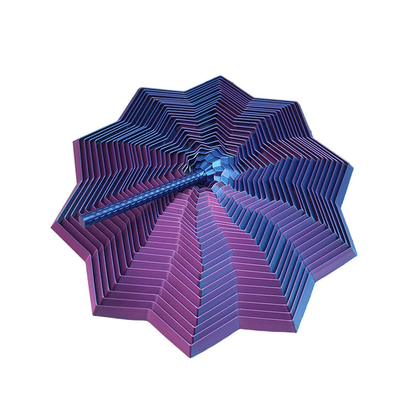 Visuele magie Geometrische spiraaltoren Fidget