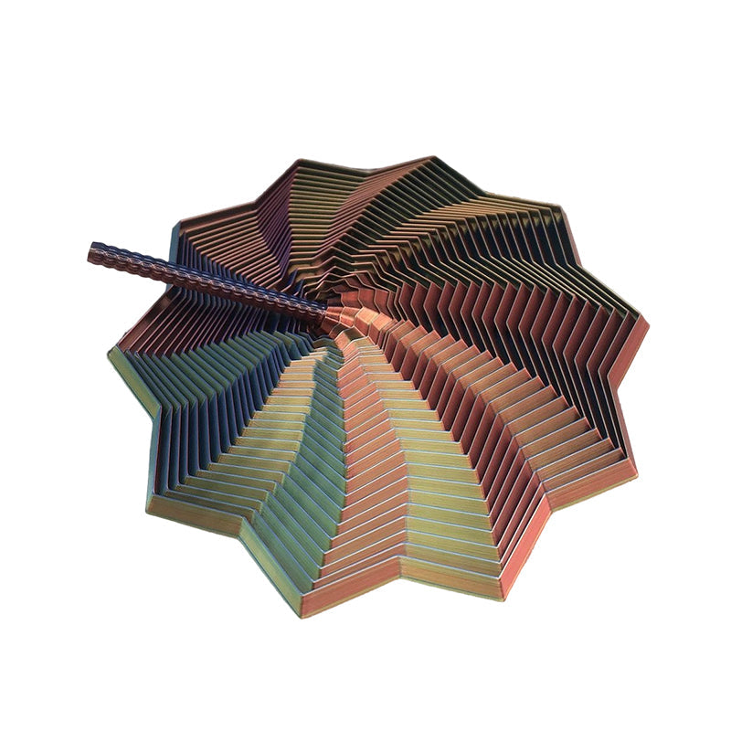 Visuele magie Geometrische spiraaltoren Fidget