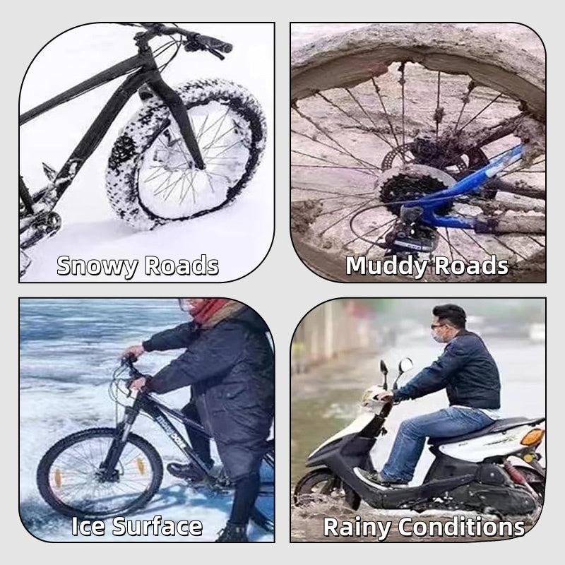 Universele verstelbare antislip-motorbandkettingen