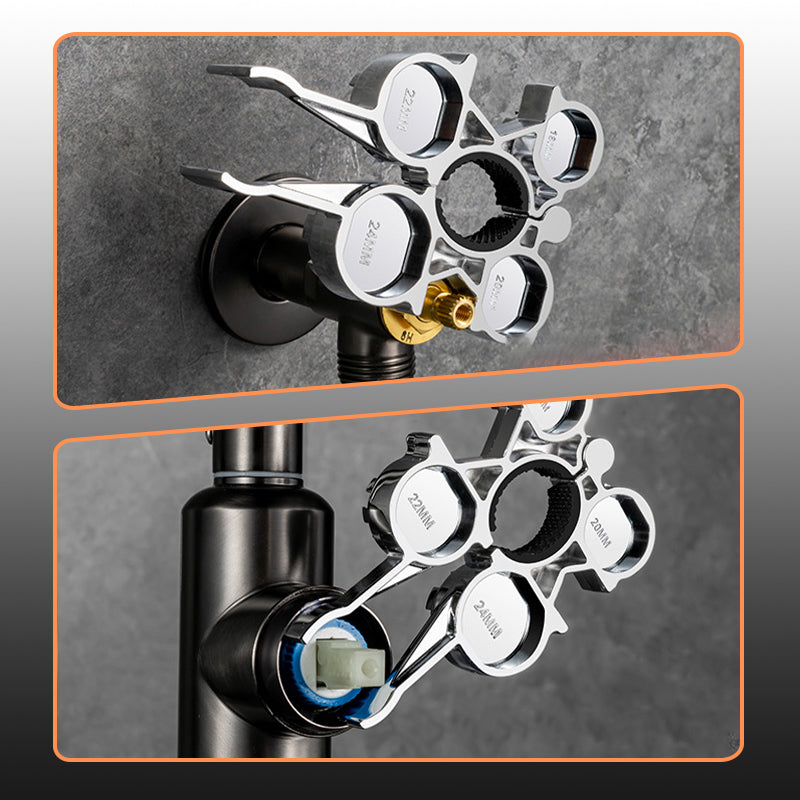 Universele reparatietool voor beluchters en douchekleppen