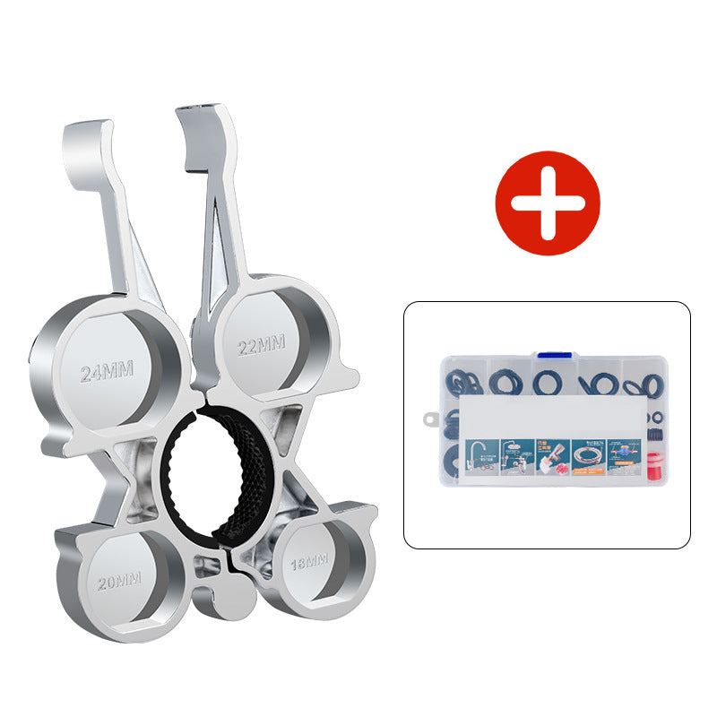 Universele reparatietool voor beluchters en douchekleppen