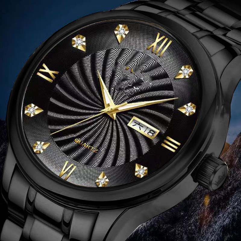 🔥Kerstmis tijdelijke aanbieding: 64% KORTING!!!🔥Tweekleurig waterdicht lichtgevend herenhorloge