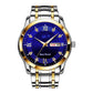 🔥Kerstmis tijdelijke aanbieding: 64% KORTING!!!🔥Tweekleurig waterdicht lichtgevend herenhorloge