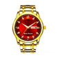 🔥Kerstmis tijdelijke aanbieding: 64% KORTING!!!🔥Tweekleurig waterdicht lichtgevend herenhorloge