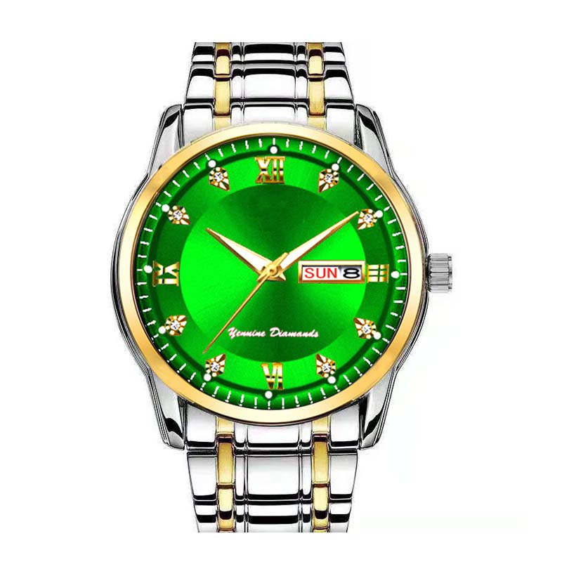 🔥Kerstmis tijdelijke aanbieding: 64% KORTING!!!🔥Tweekleurig waterdicht lichtgevend herenhorloge