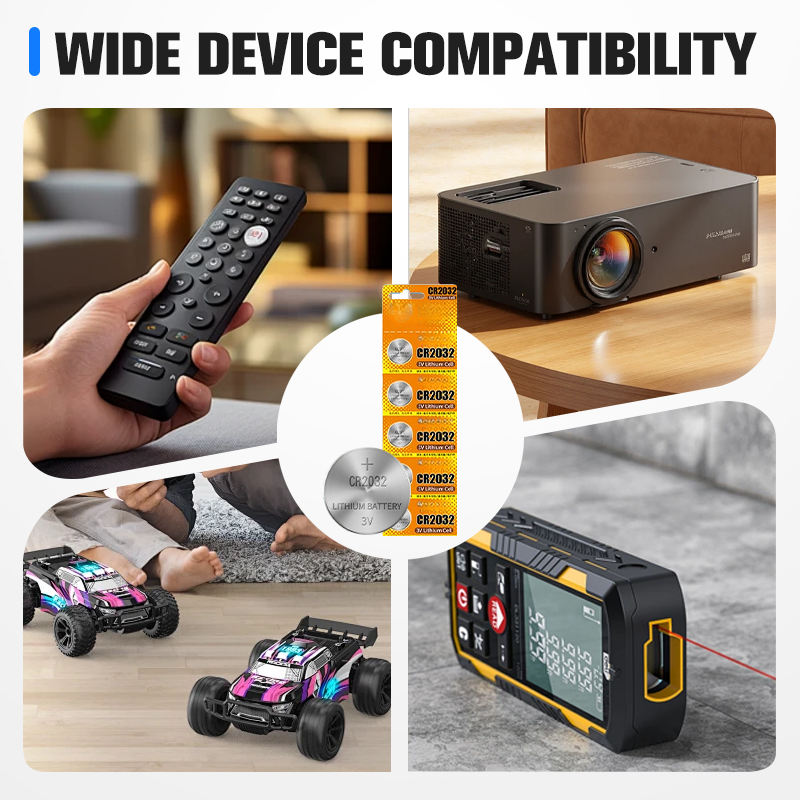 CR2032 Lithium 3V knoopcelbatterij