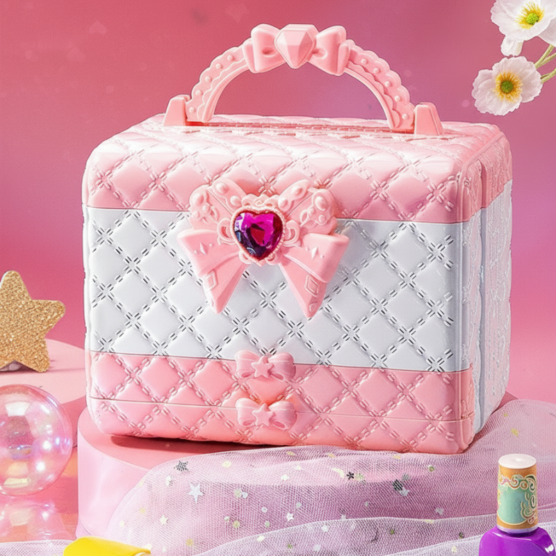 🎅Kerstvoorverkoop 50% KORTING🎁Wasbare make-upset voor kinderen met etui