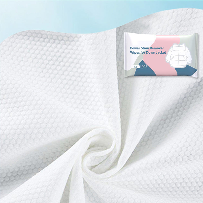 Krachtige vlekverwijderingsdoekjes voor donsjassen