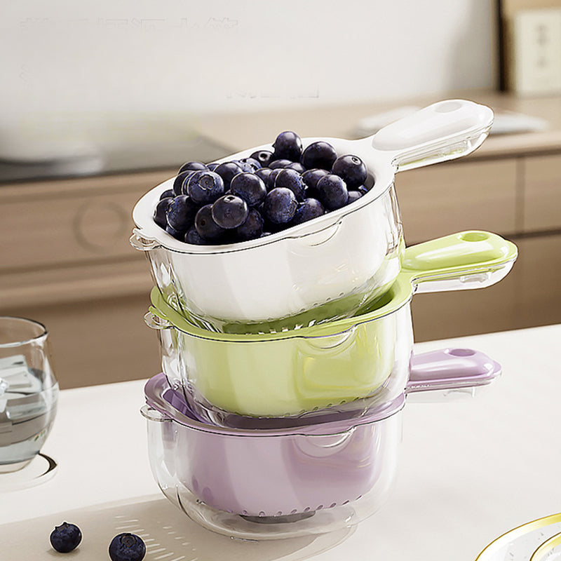 Keuken Twee Lagen Afvoer Mand met Handvat