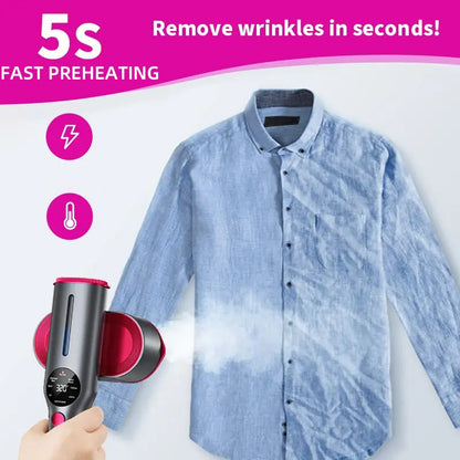 Handstoomstrijkijzer voor kleding