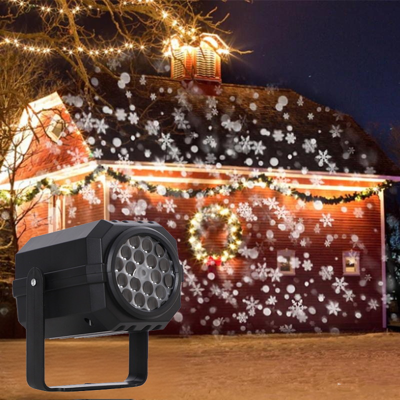 🎅Kerstuitverkoop 49% KORTING🎁Roterende LED-kerstpatroonprojectorlamp