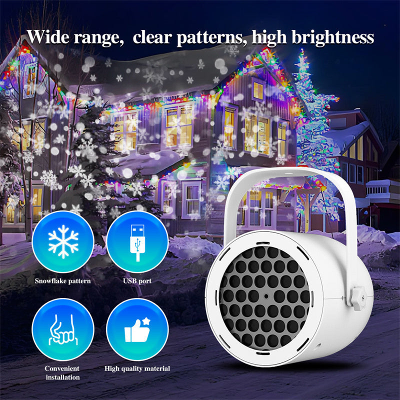 🎄 50% korting! 16-patroon USB kerstprojector – HD-beelden, verstelbare hoek & draagbaar. Creëer magische kerstsfeer overal! ✨🎅