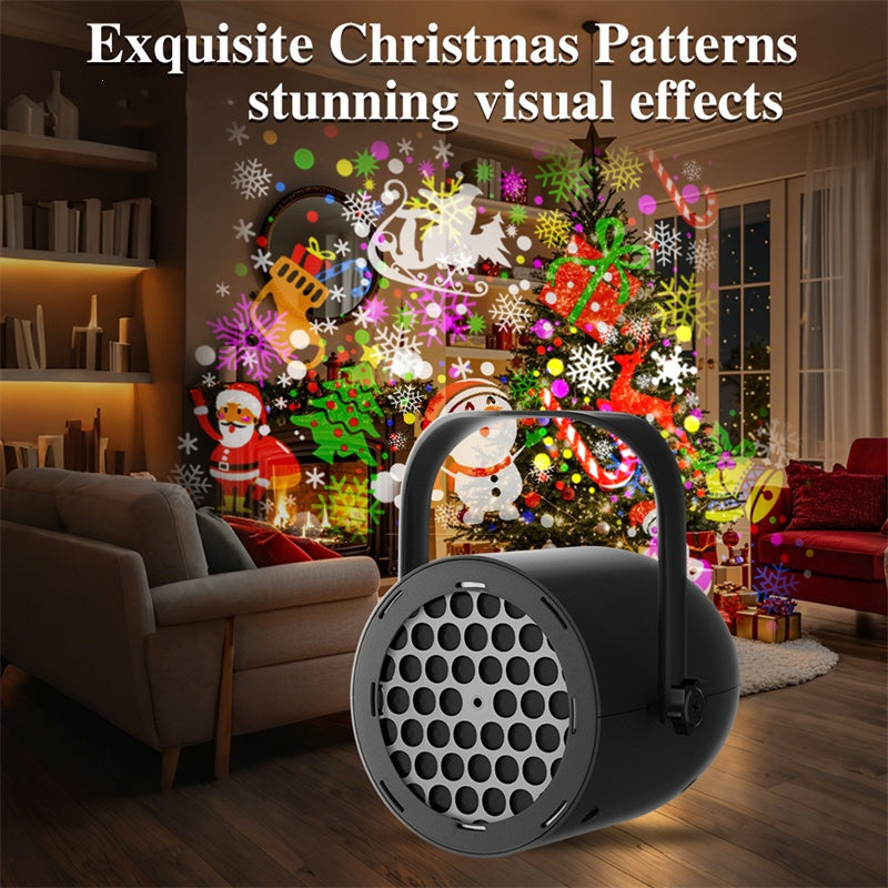 🎄 50% korting! 16-patroon USB kerstprojector – HD-beelden, verstelbare hoek & draagbaar. Creëer magische kerstsfeer overal! ✨🎅