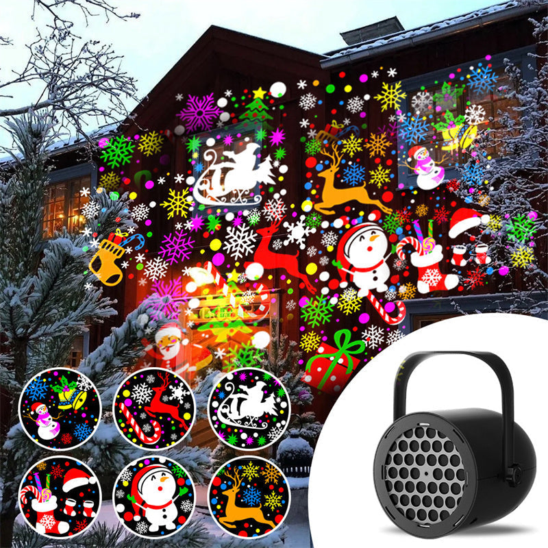 🎄 50% korting! 16-patroon USB kerstprojector – HD-beelden, verstelbare hoek & draagbaar. Creëer magische kerstsfeer overal! ✨🎅
