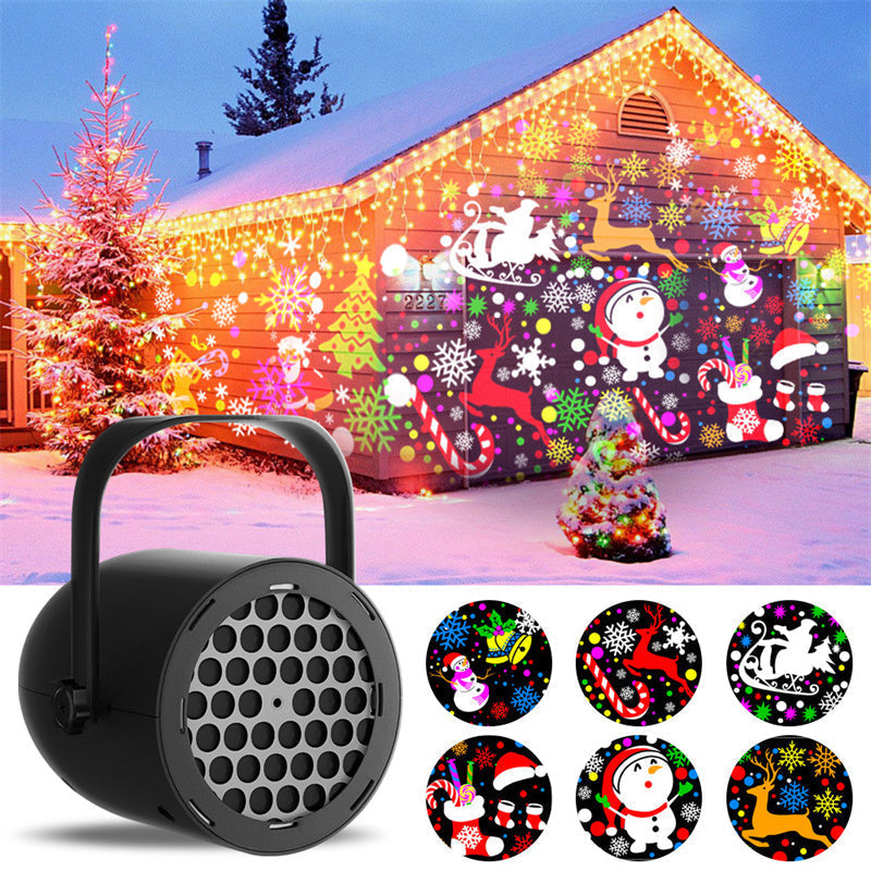 🎄 50% korting! 16-patroon USB kerstprojector – HD-beelden, verstelbare hoek & draagbaar. Creëer magische kerstsfeer overal! ✨🎅