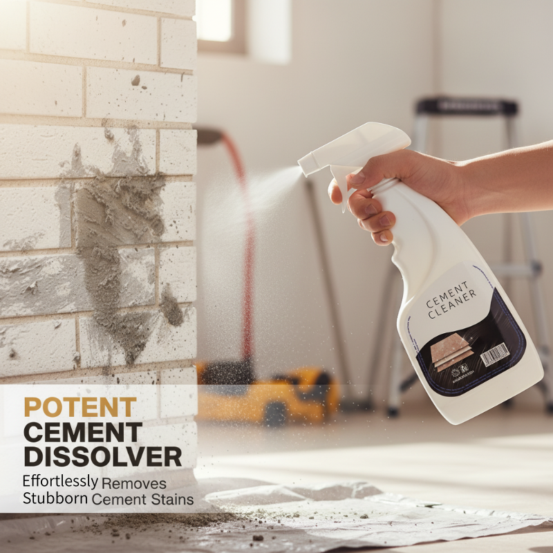 Multifunctionele cement- en vlekverwijderingsspray