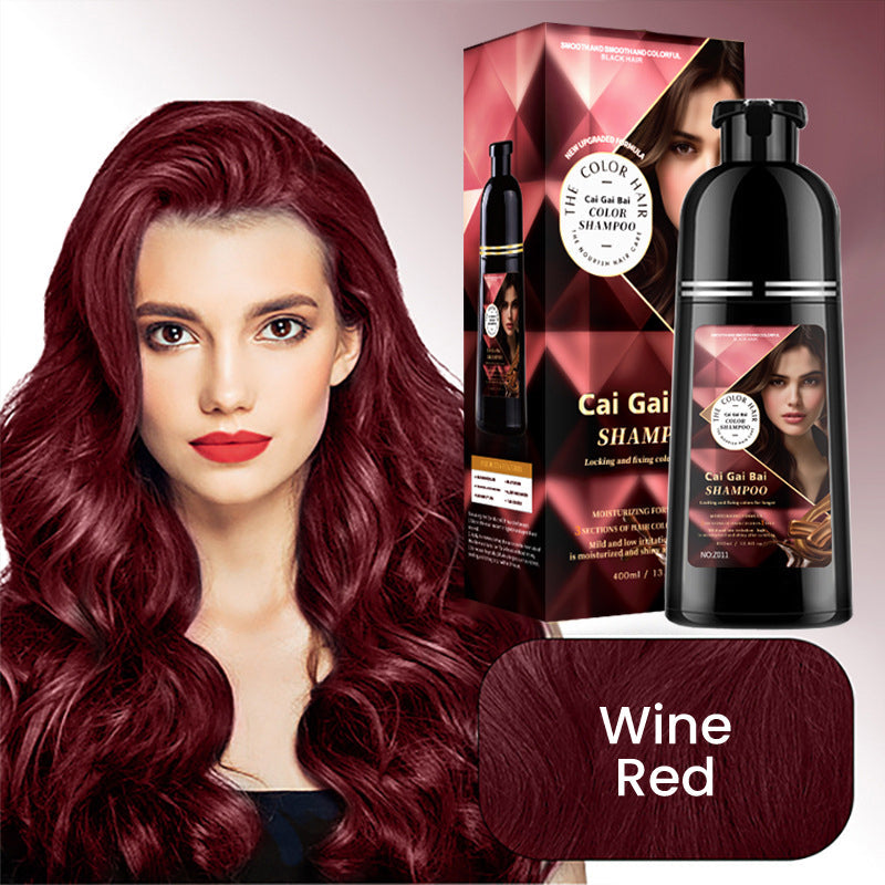 🔥Aanbieding: 50% korting💥 Shampoo met kruidenextracten voor direct gekleurd haar, voor mannen en vrouwen