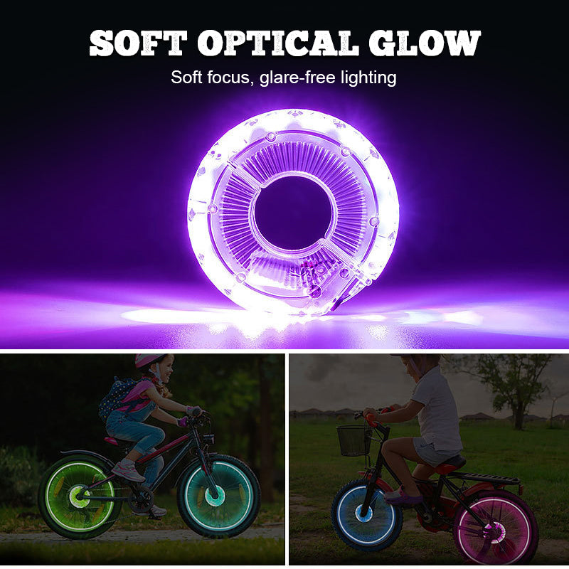 ✨ 50% korting! Fietswielverlichting – 7 kleuren, 18 modi, veilig en supercool voor elke nachtrit.