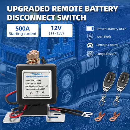 DRAADLOZE AFSTANDSBEDIENING BATTERIJ RELAISSCHAKELAAR 🔌