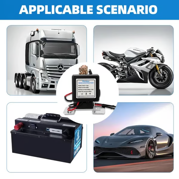 DRAADLOZE AFSTANDSBEDIENING BATTERIJ RELAISSCHAKELAAR 🔌