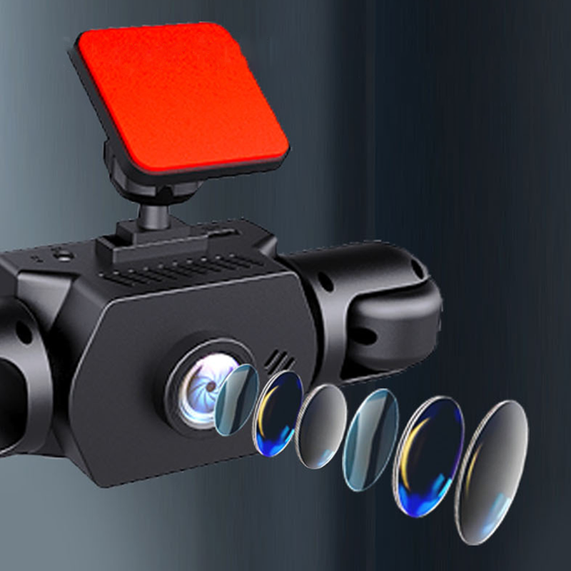 💥 4-Lens 360° Dashcam – 1080P HD, Nachtzicht & Automatische Beveiliging! 🌙🚛Gratis levering