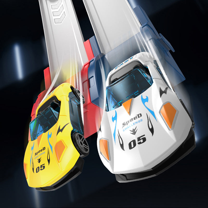 🚗 Laat de race beginnen! Dubbele baan, dubbele pret – zonder batterijen, alleen pure snelheid!