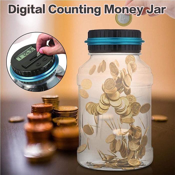 💰 50% korting! Slimme spaarpot – telt automatisch euro's & dollars, toont totaal op display. Perfect voor kinderen & volwassenen! 🏦✨