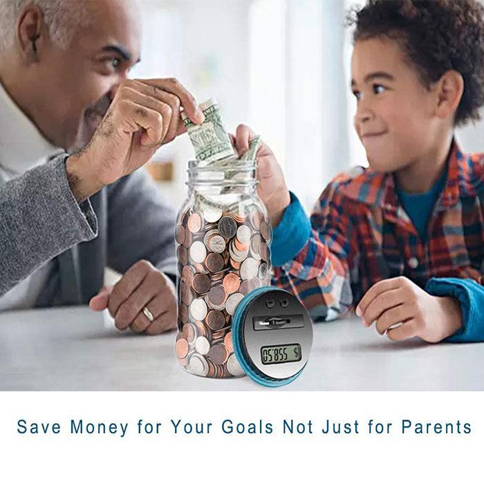 💰 50% korting! Slimme spaarpot – telt automatisch euro's & dollars, toont totaal op display. Perfect voor kinderen & volwassenen! 🏦✨