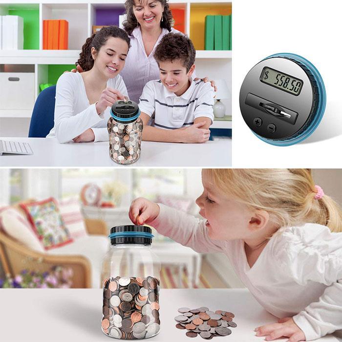 💰 50% korting! Slimme spaarpot – telt automatisch euro's & dollars, toont totaal op display. Perfect voor kinderen & volwassenen! 🏦✨