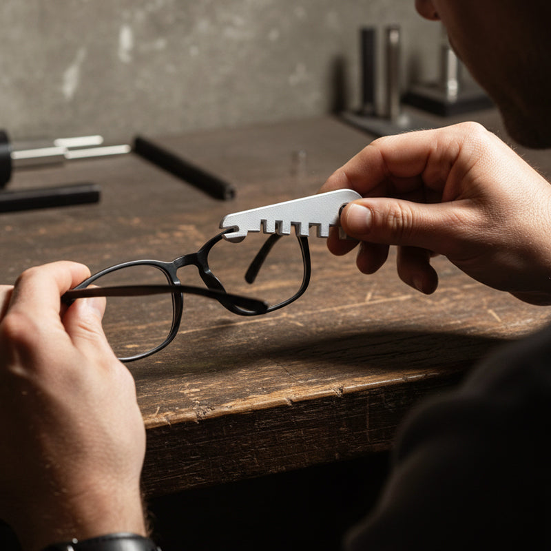 Brilmontuur- en pootjesversteller