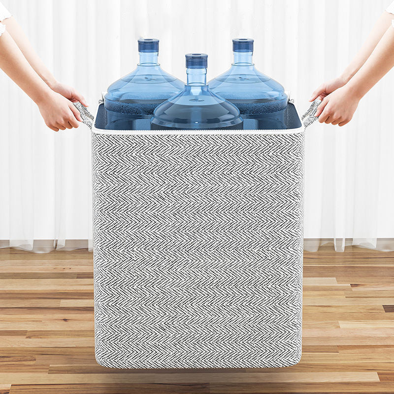 🎉Nieuwjaars Cadeau 50% KORTING!🧺Extra Grote Opbergtas (30-220L): Duurzaam Non-Woven – Ruim Voor Dekbedden, Kleding & Meer!