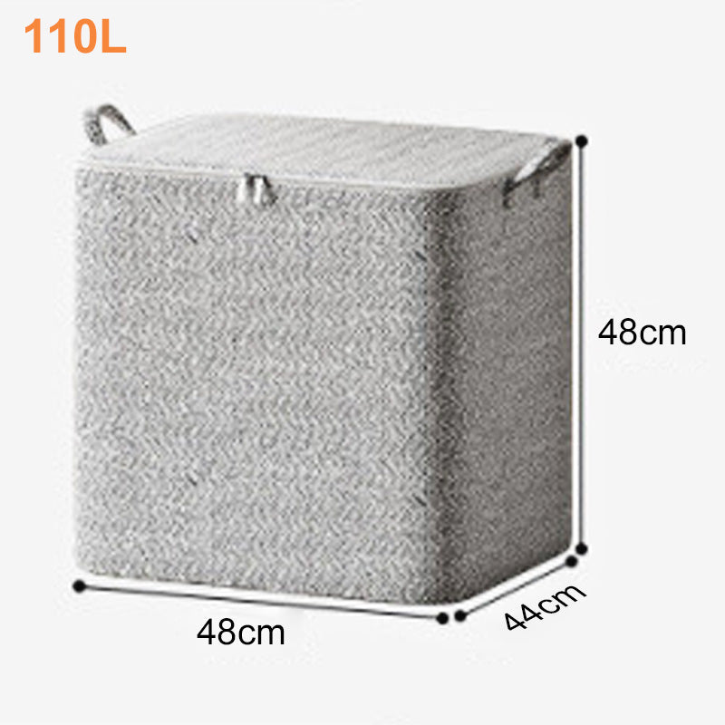 🎉Nieuwjaars Cadeau 50% KORTING!🧺Extra Grote Opbergtas (30-220L): Duurzaam Non-Woven – Ruim Voor Dekbedden, Kleding & Meer!