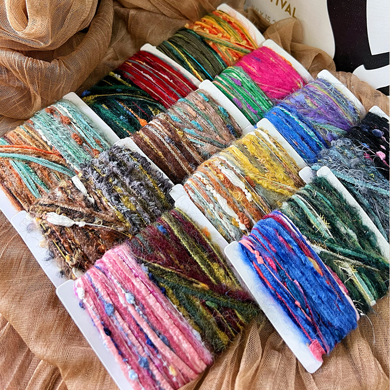 Handgemengd kunstgaren voor knutselwerk