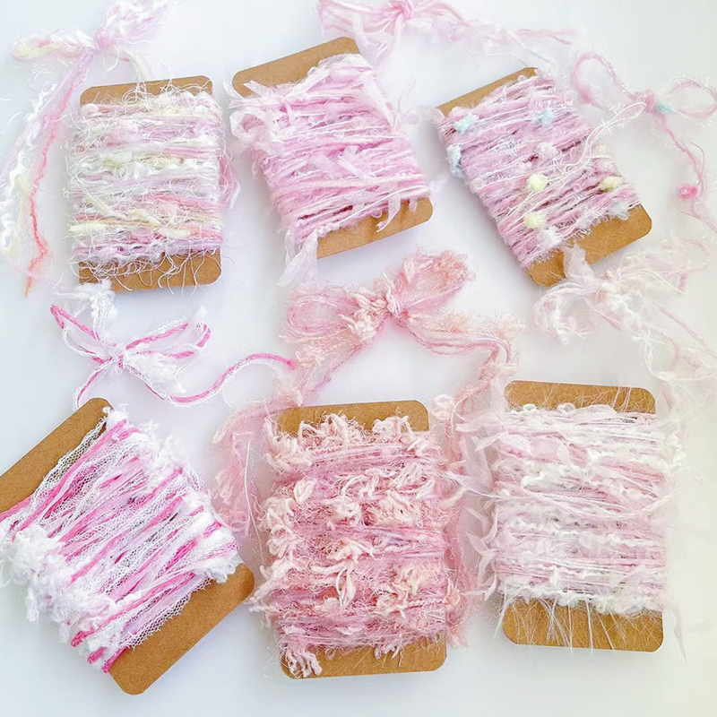 Handgemengd kunstgaren voor knutselwerk